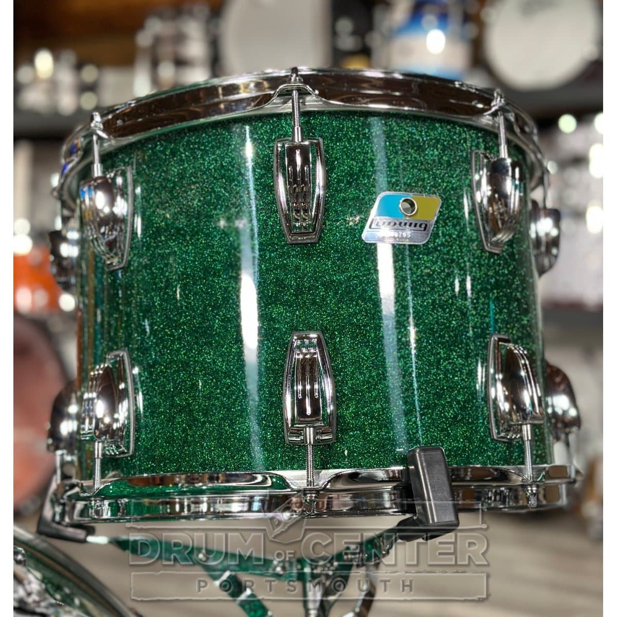 Ludwig Vistalite 4ピース ドラムセット グリーンLudwig Vistalite 4ピース ドラムセット グリーン  