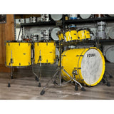 Tama Star Walnut 5pc Drum Set 22/10/12/14/16 Sunny Yellow
