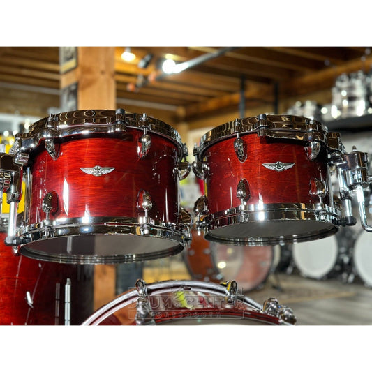 Tama Star Walnut 5pc Drum Set 22/10/12/14/16 Red Burgundy Walnut