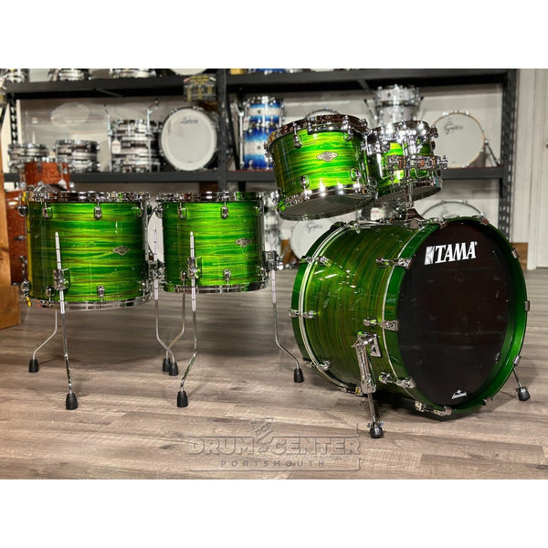 Tama Starclassic Walnut/Birch 5pc Drum Set Lacquer Shamrock Oyster