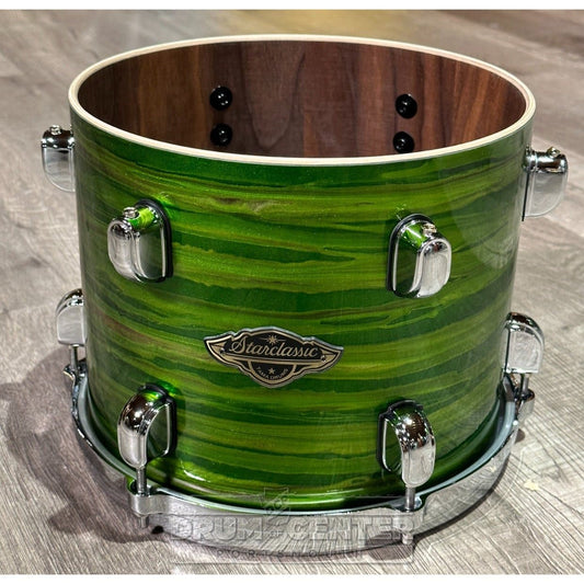 Tama Starclassic Walnut/Birch 5pc Drum Set With 22 Bass Drum - Lacquer Shamrock Oyster