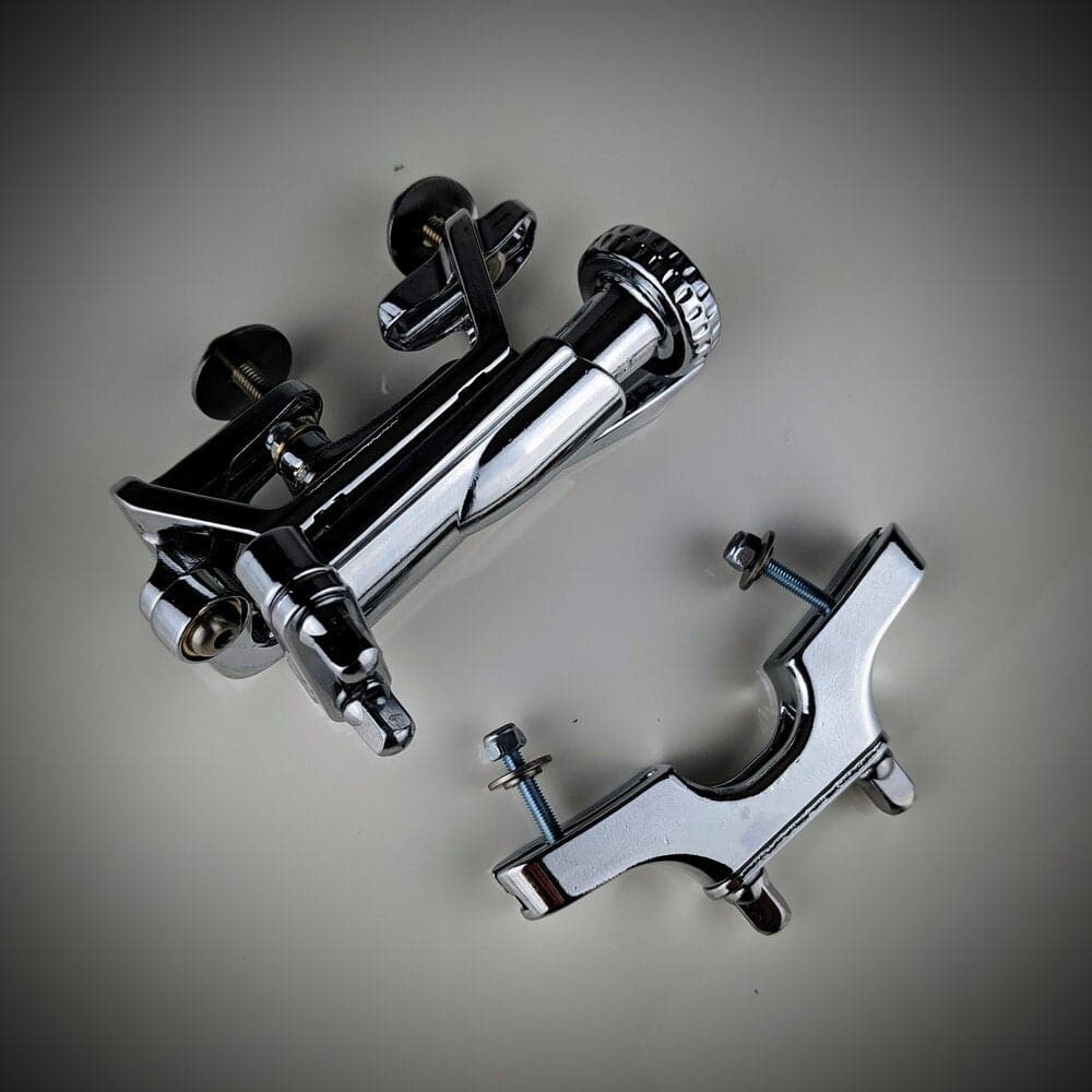 INDe Drum Labs SB1U Strainer & Universal Butt Plate Set Chrome