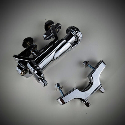 INDe Drum Labs SB1U Strainer & Universal Butt Plate Set Chrome