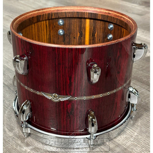 Tama Star Bubinga 5pc Drum Set Dark Red Cordia w/Outside Inlay