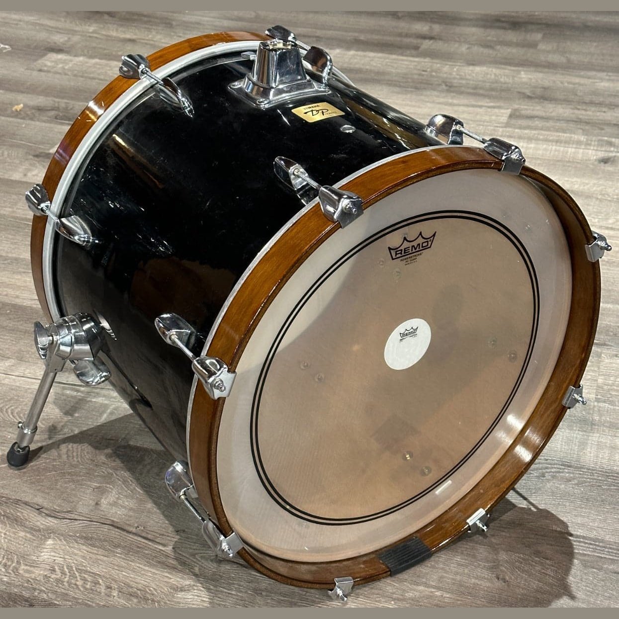 Used Yamaha DP Series 5pc Drum Set Black Wrap