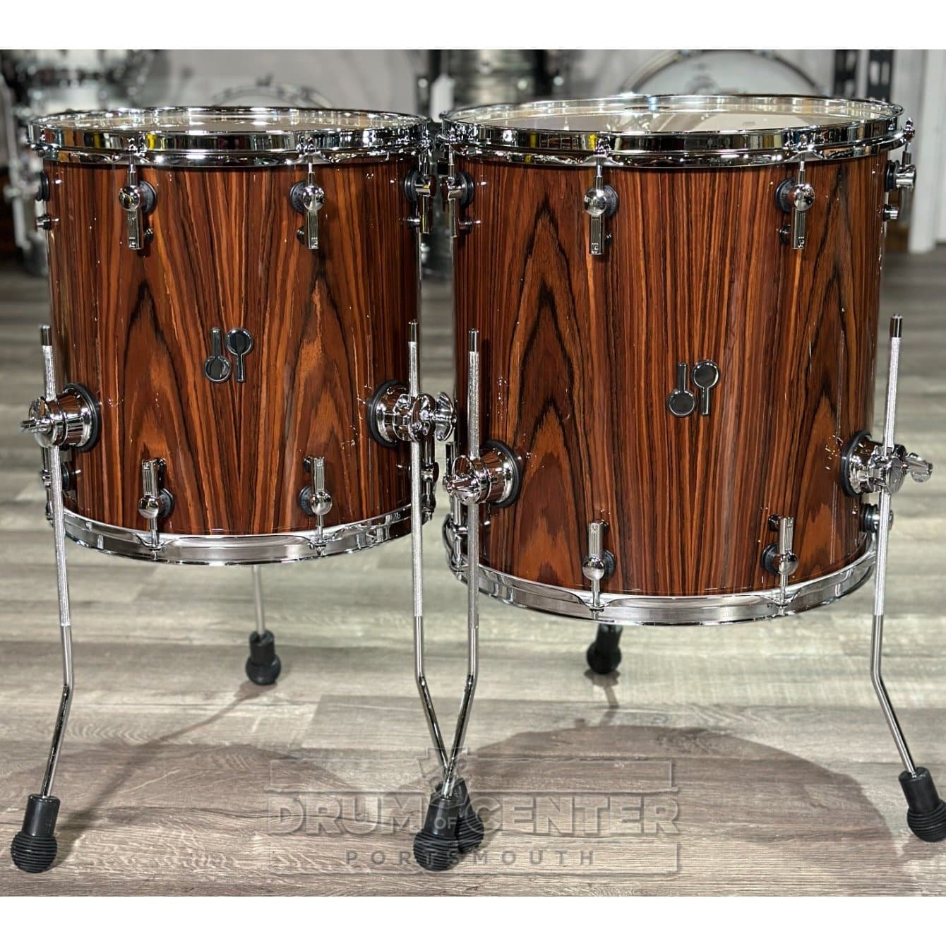 Sonor SQ2 Maple 5pc Drum Set Rosewood Gloss