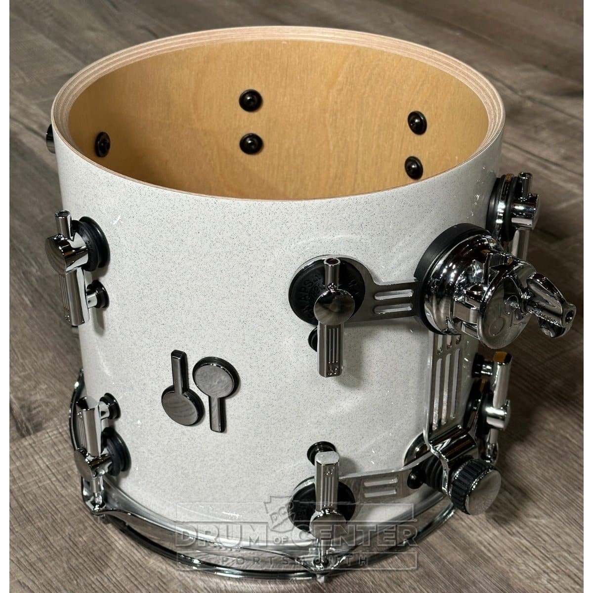 Sonor SQ2 Birch 5pc Drum Set White Sparkle Gloss