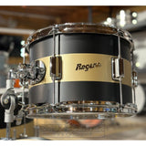 Rogers Tower Limited Edition 3pc Drum Set Satin Black/Gold Duco
