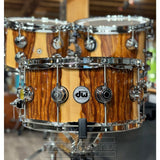 DW Collectors Standard Maple 6pc Drum Set Exotic Chechen w/Chrome Hw