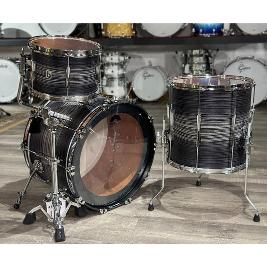 British Drum Co Lounge Club 3pc Drum Set w/22BD Carnaby Knight