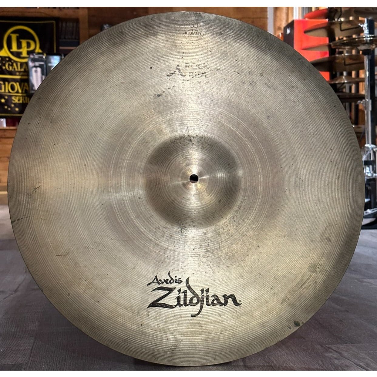 Used Zildjian A Rock Ride Cymbal 21"