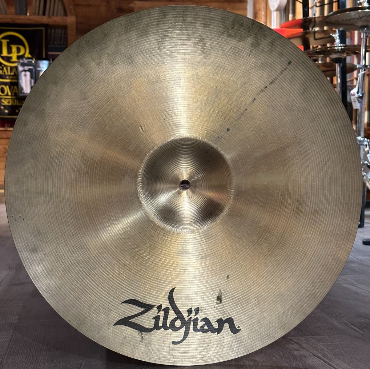 Used Zildjian A Rock Ride Cymbal 21"