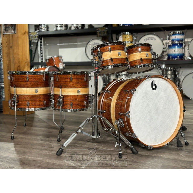 British Drum Company Founder's Reserve Legend Cherry 5pc Drum Set
