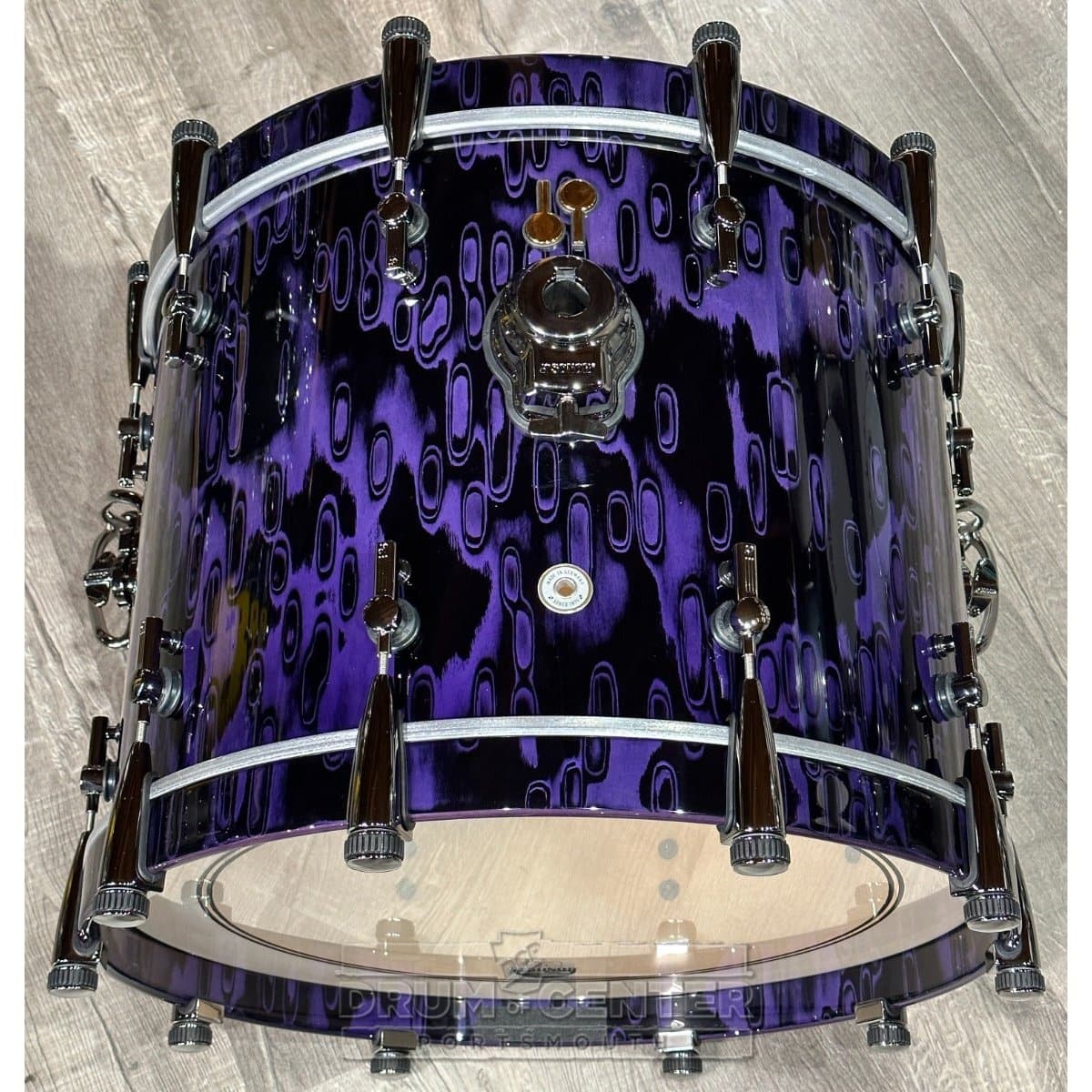 Sonor SQ2 Maple 5pc Drum Set Violet Tribal Gloss w/Black Hardware