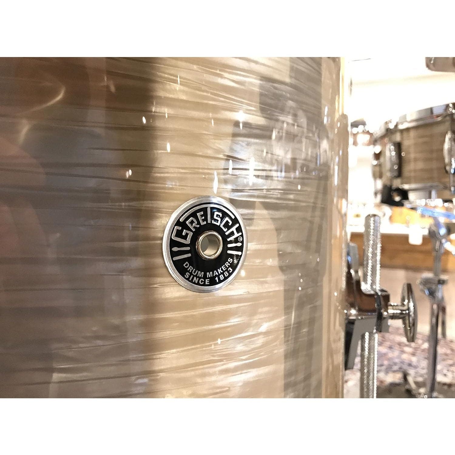 Gretsch Brooklyn 5pc Euro Drum Set Creme Oyster