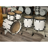 Sonor SQ2 Birch 5pc Drum Set Solid White Gloss w/Black Hardware