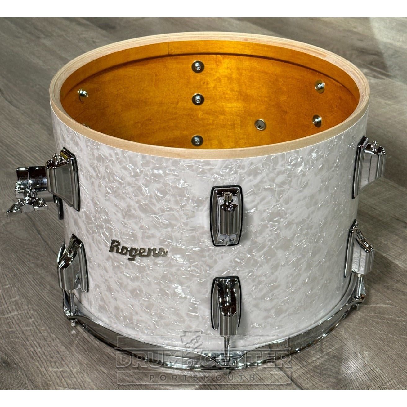 Rogers Powertone Limited Edition Drum Set 22/13/16 White Marine Pearl