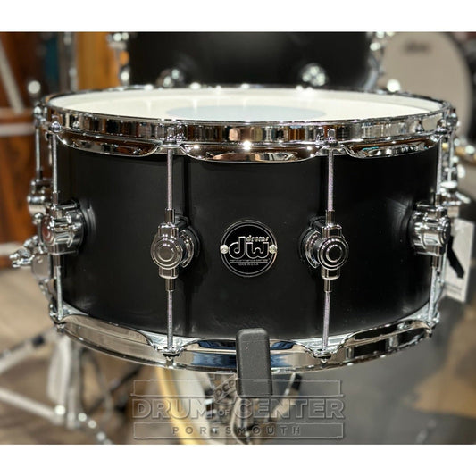 DW Performance 5pc Drum Set 24/13/16/18/14 Hard Satin Charcoal Metallic