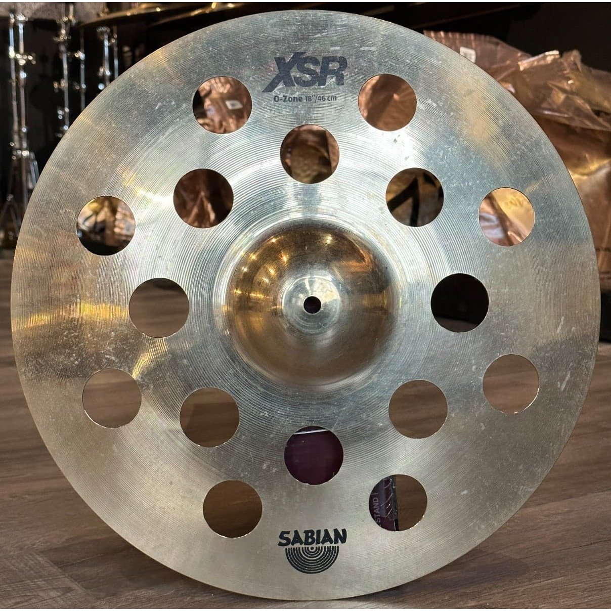 Used Sabian XSR O-Zone Crash Cymbal 18