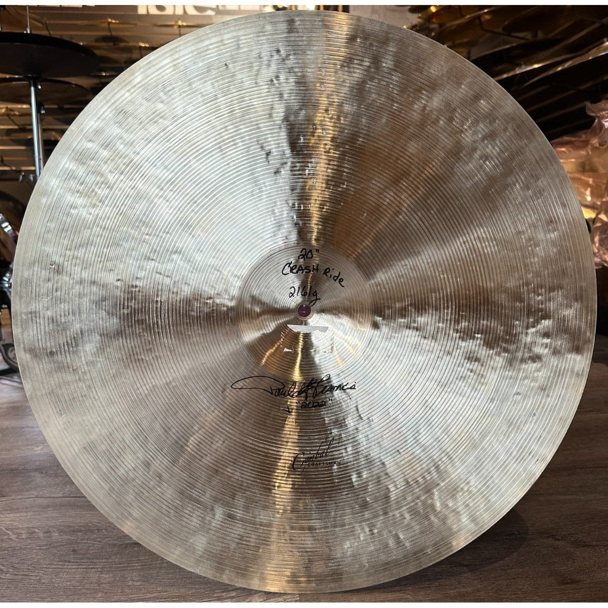 Used Cymbal Craftsman Crash Ride Cymbal 20