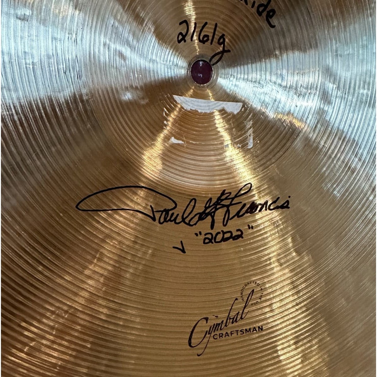 Used Cymbal Craftsman Crash Ride Cymbal 20