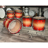 Yamaha PHX 5pc Drum Set Textured Garnet Sunburst