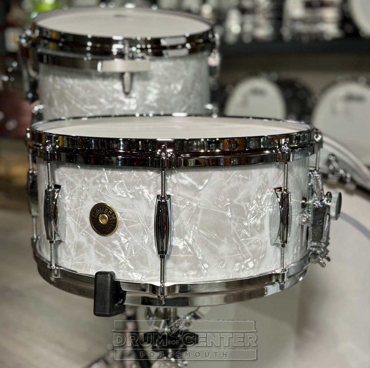 Gretsch USA Custom 4pc Drum Set 60s Marine Pearl