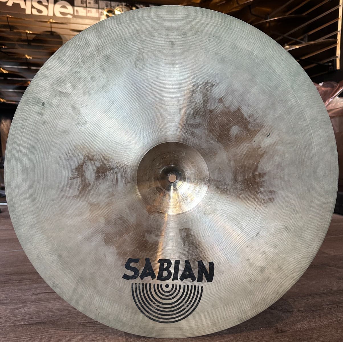 Used Sabian AAX Studio Ride Cymbal 20"