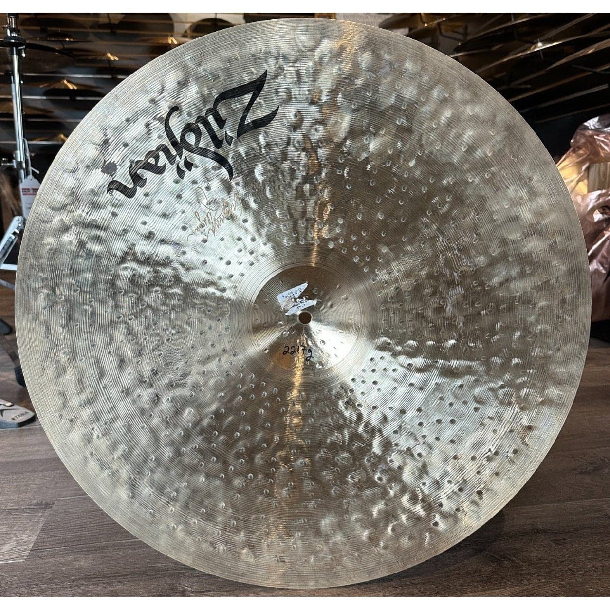 Zildjian K Constantinople Thin Overhammered Ride Cymbal 22" DEMO MODEL