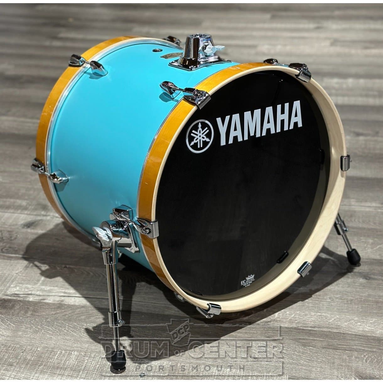 Yamaha Stage Custom Birch Bass Drum 18x15 Matte Surf Green
