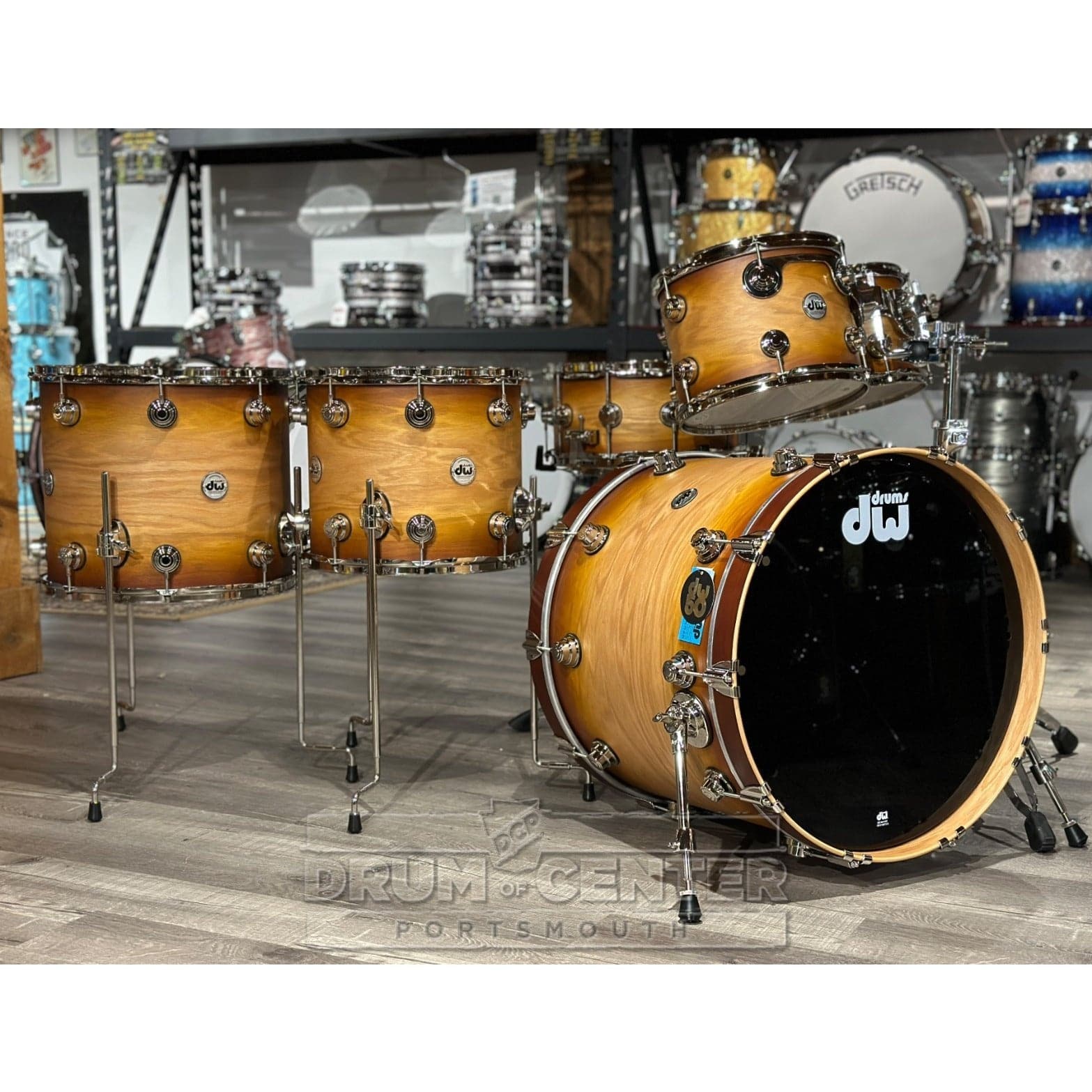 DW Collectors Pure Oak 6pc Drum SetDW Collectors Pure Oak 6pc Drum Set  