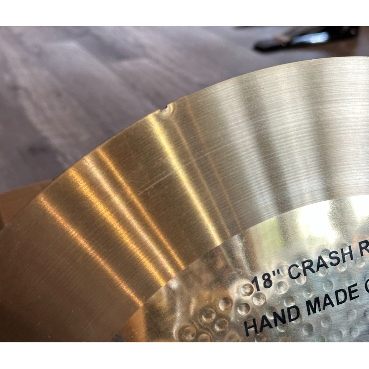 Used Wuhan 457 Rock Crash Ride Cymbal 18"