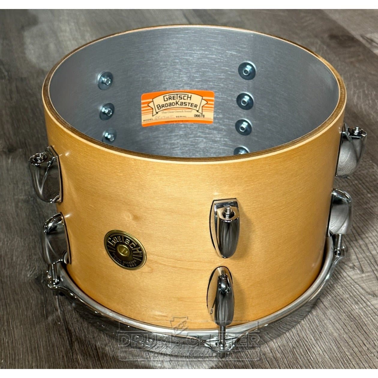 Gretsch Broadkaster 5pc Drum Set Satin Natural