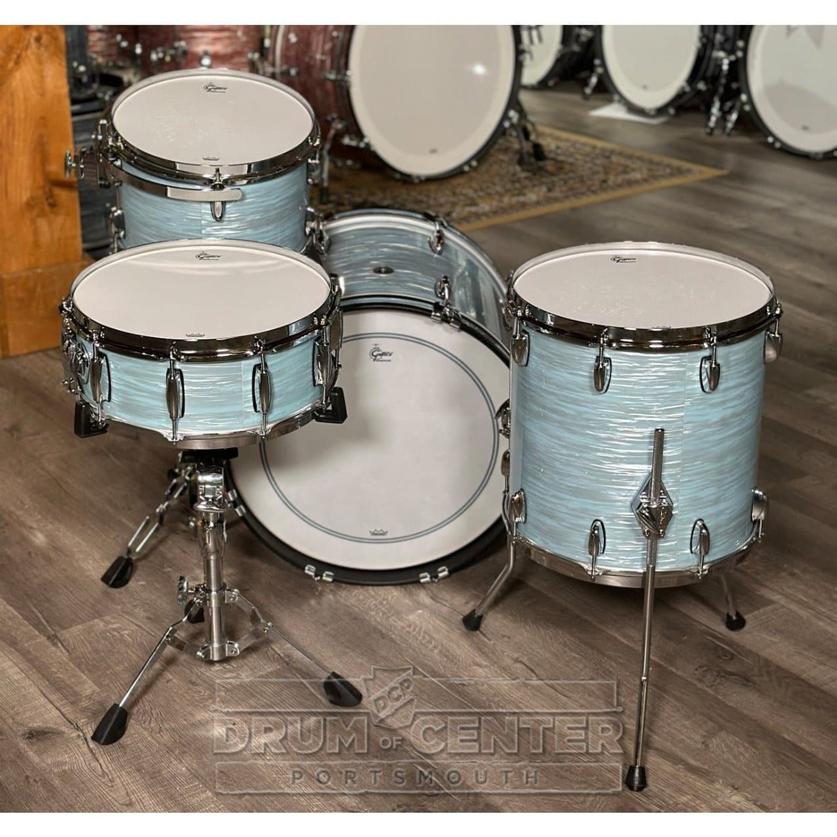 Gretsch Brooklyn 4pc Drum Set Vintage Oyster White - DCP Exclusive!