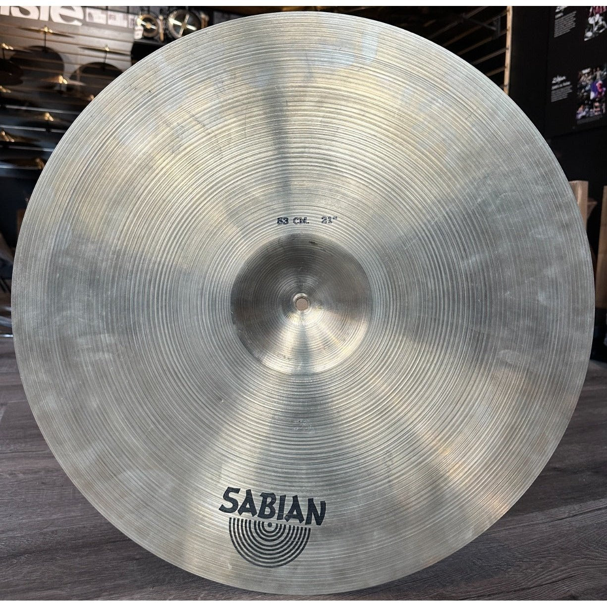 Used Sabian AA Ride Cymbal 21" (#2)
