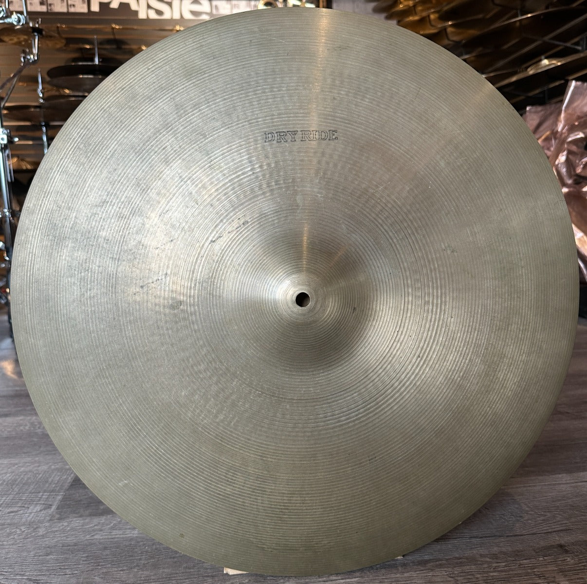 Used Vintage Sabian Dry Ride Cymbal 21"