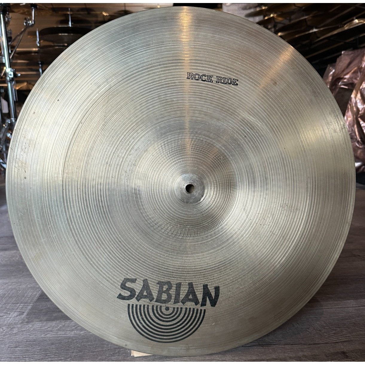 Used Vintage Sabian Pre-AA Rock Ride 21"