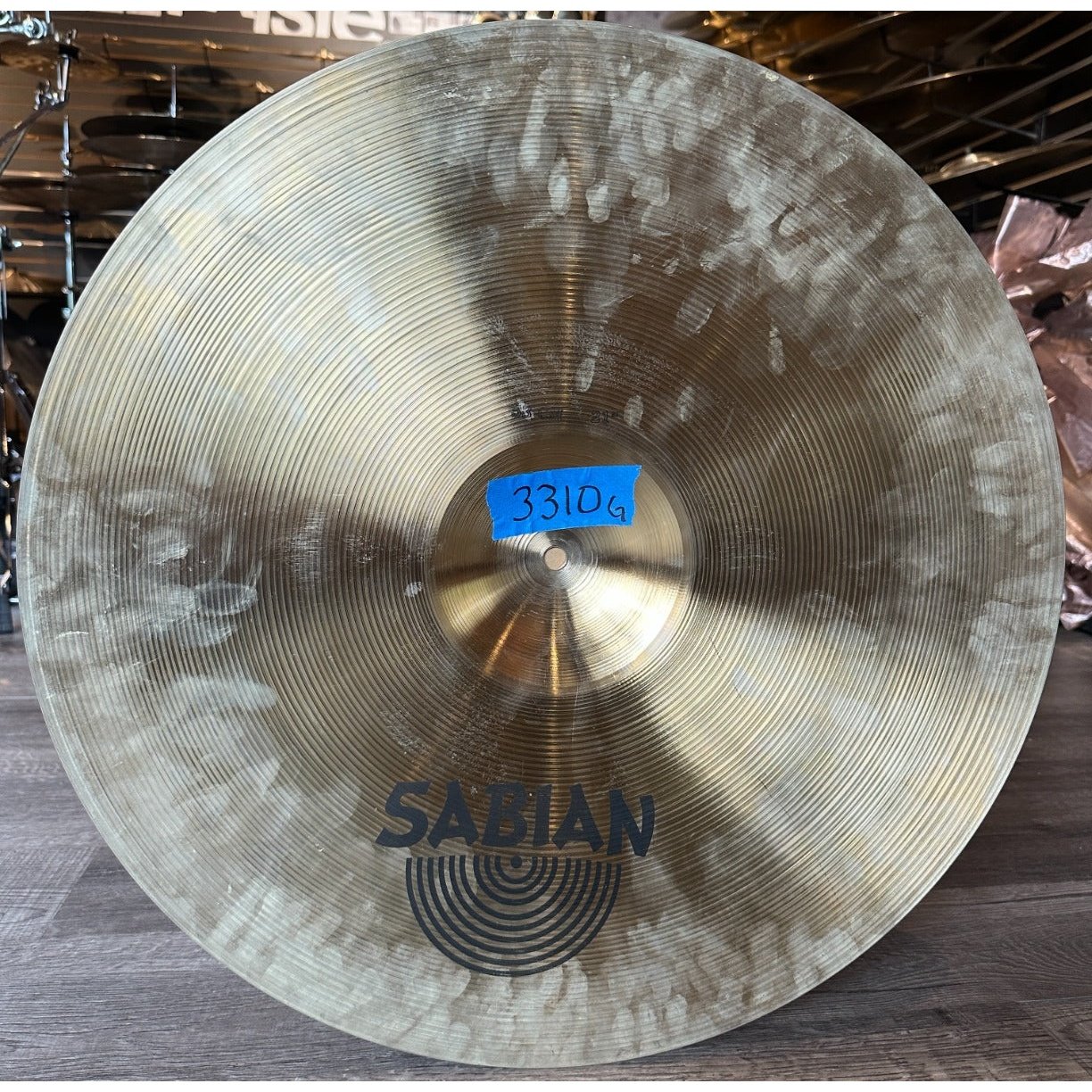 Used Vintage Sabian Pre-AA Rock Ride 21"