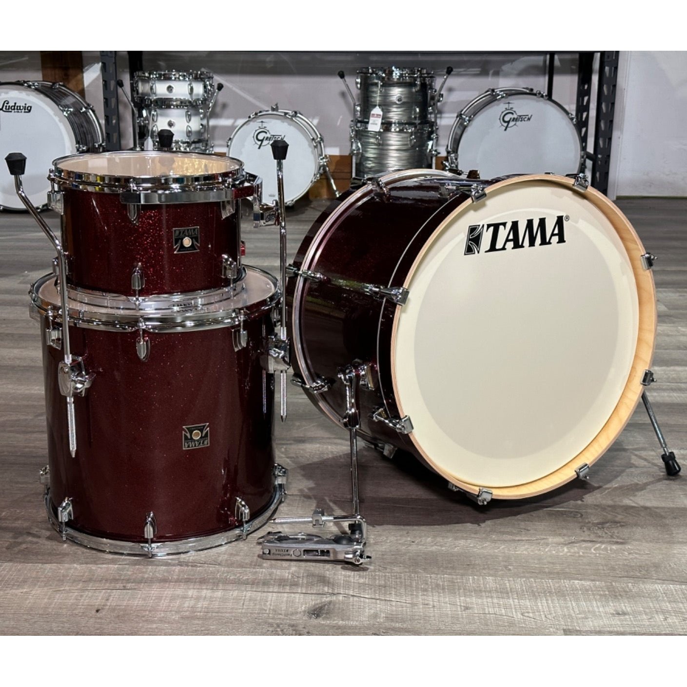 Used tama store drum set