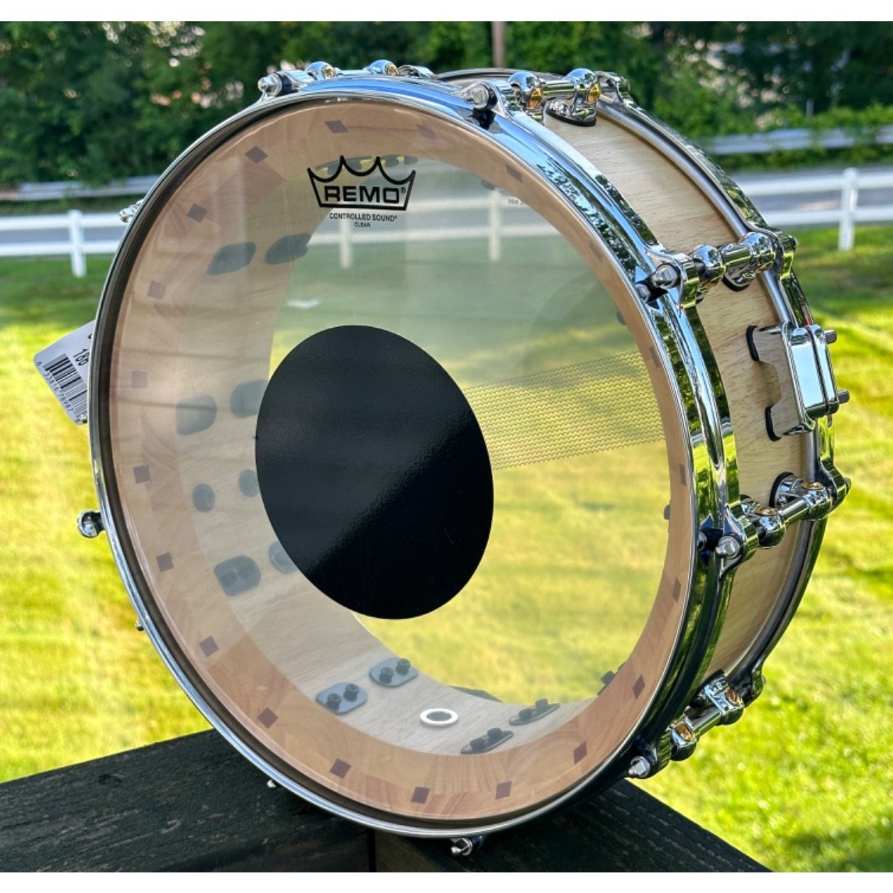 Used Pearl Stavecraft Thai Oak Snare Drum 14x5