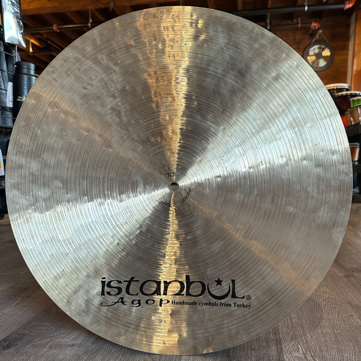 Used Istanbul Agop Traditional Flat Ride Cymbal 20"