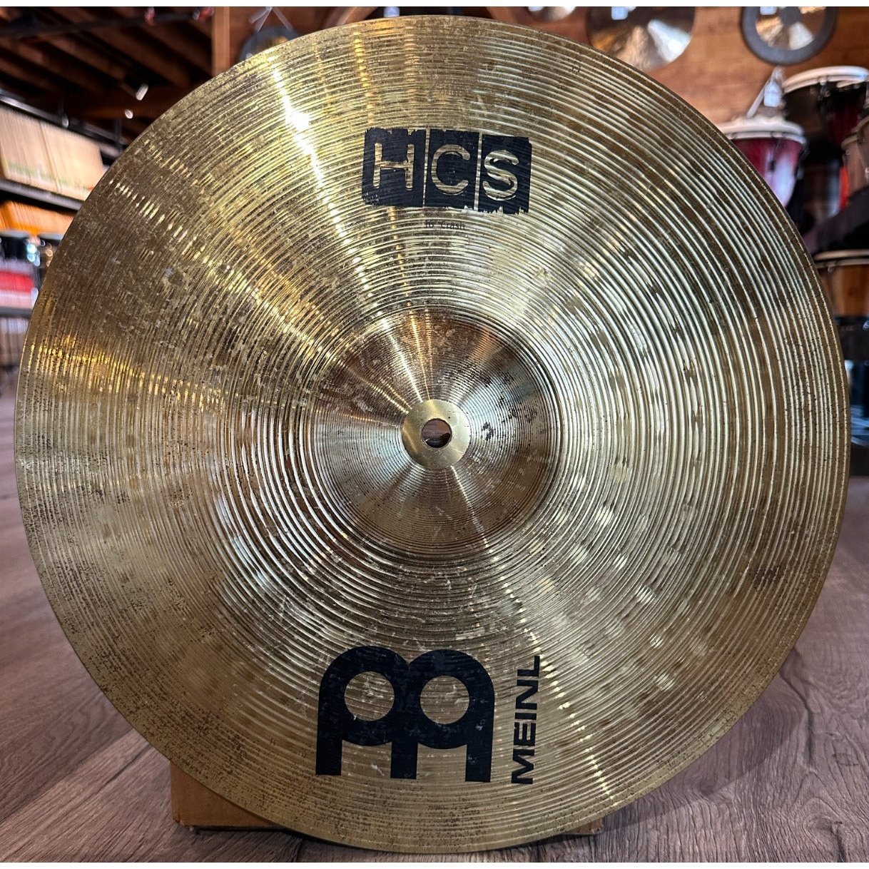 Used Meinl HCS Crash Cymbal 16"