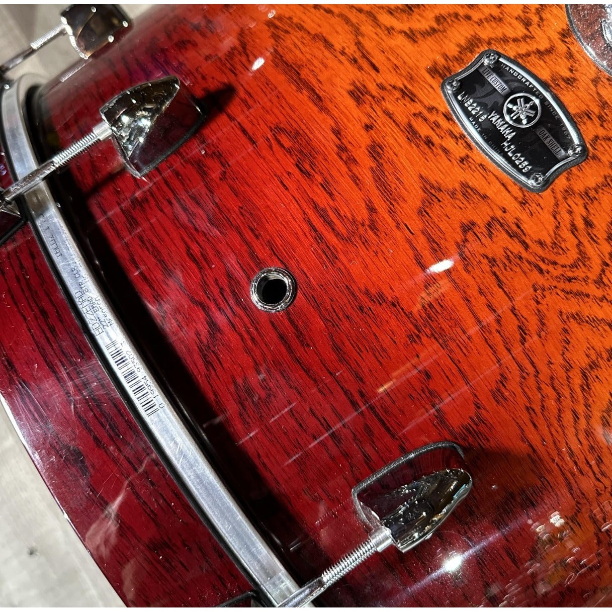 Used Yamaha Live Custom Oak 4pc Shadow Sunburst