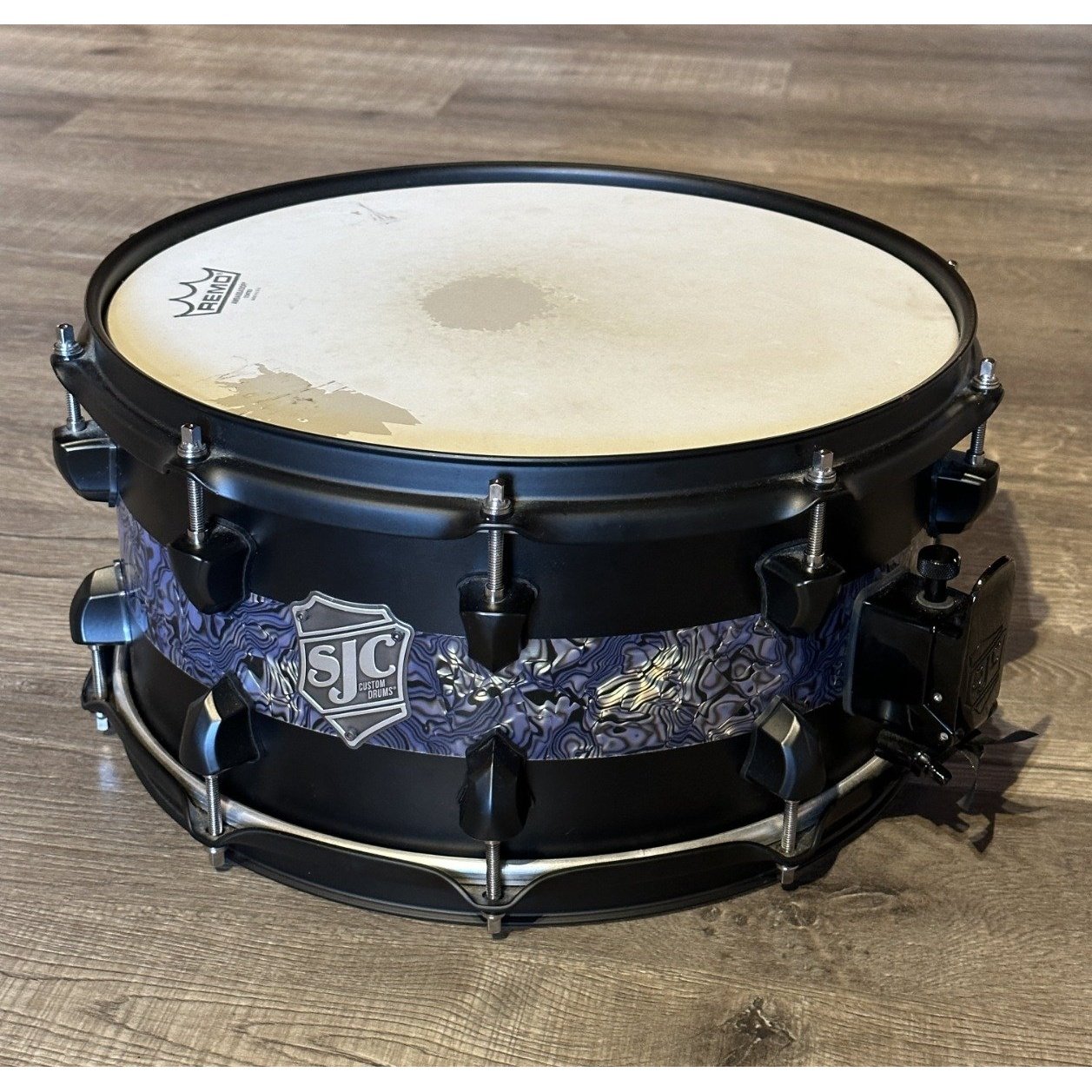 Used SJC Maple Snare Drum 14x6.5