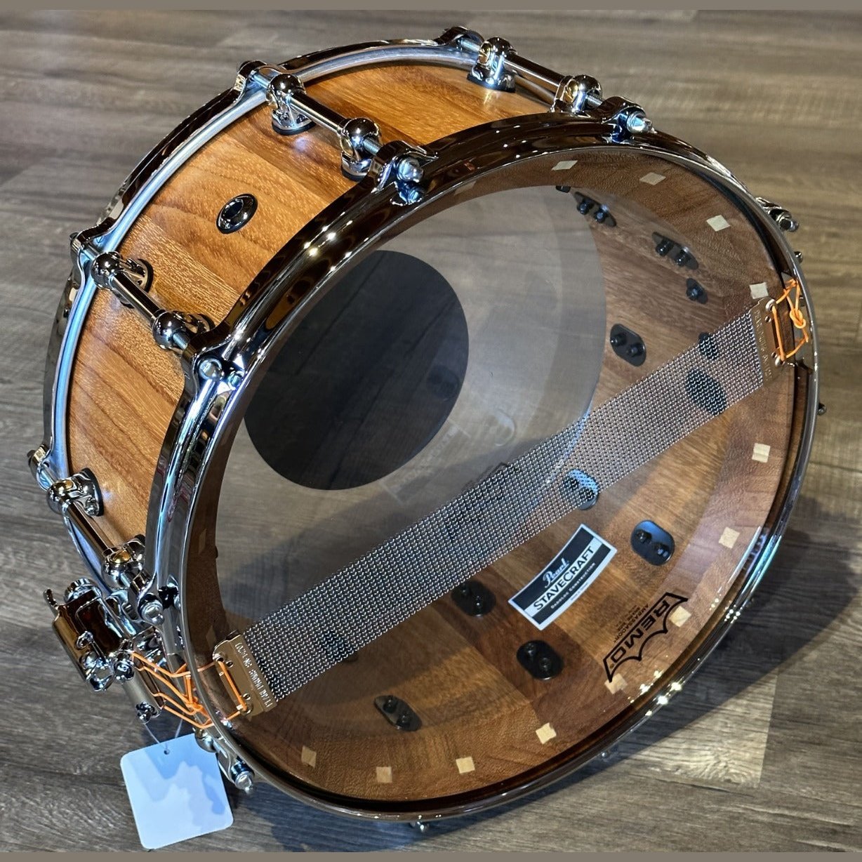 Used Pearl Stavecraft Makha Snare Drum 14x6.5