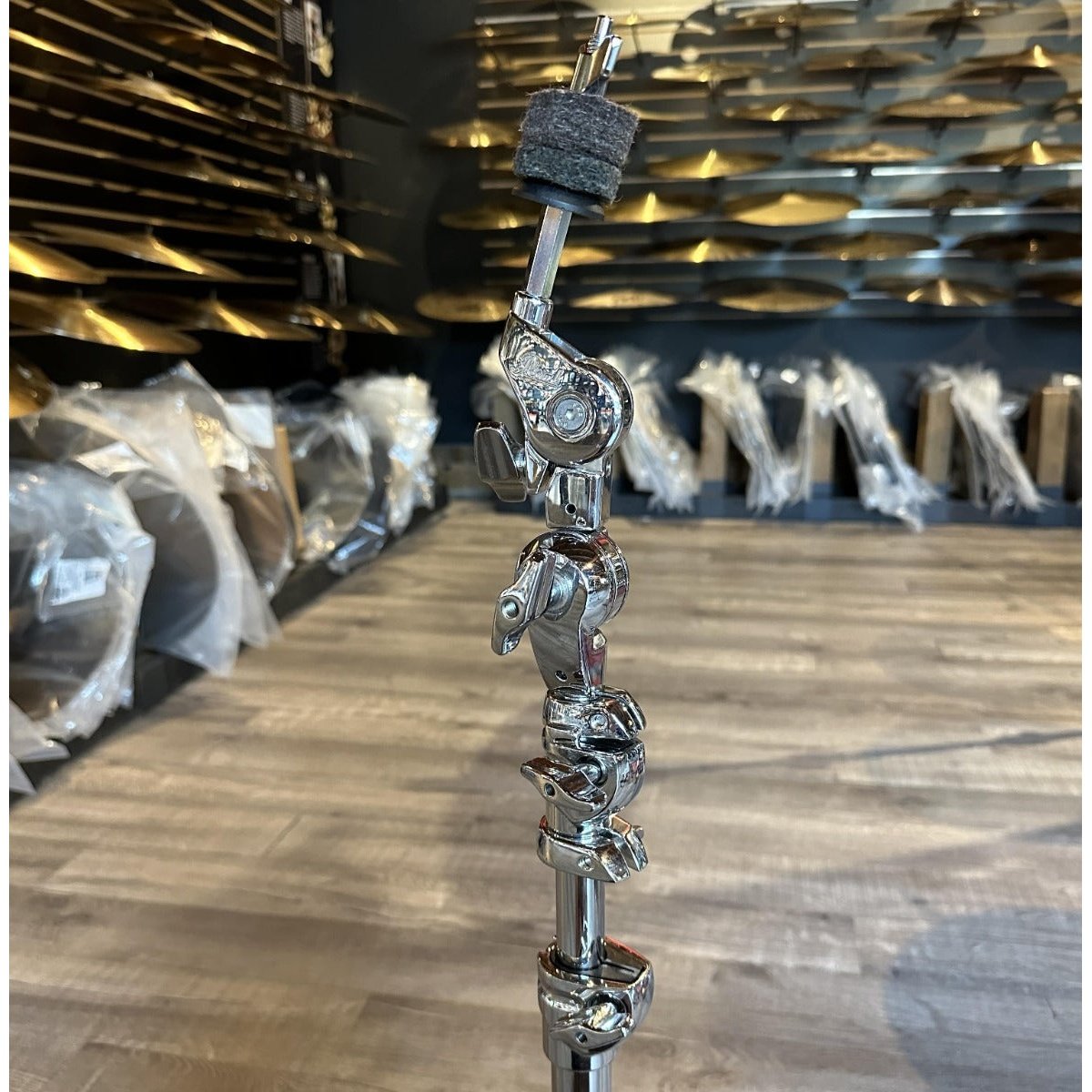 Used Pearl Double Braced Boom Cymbal Stand #1