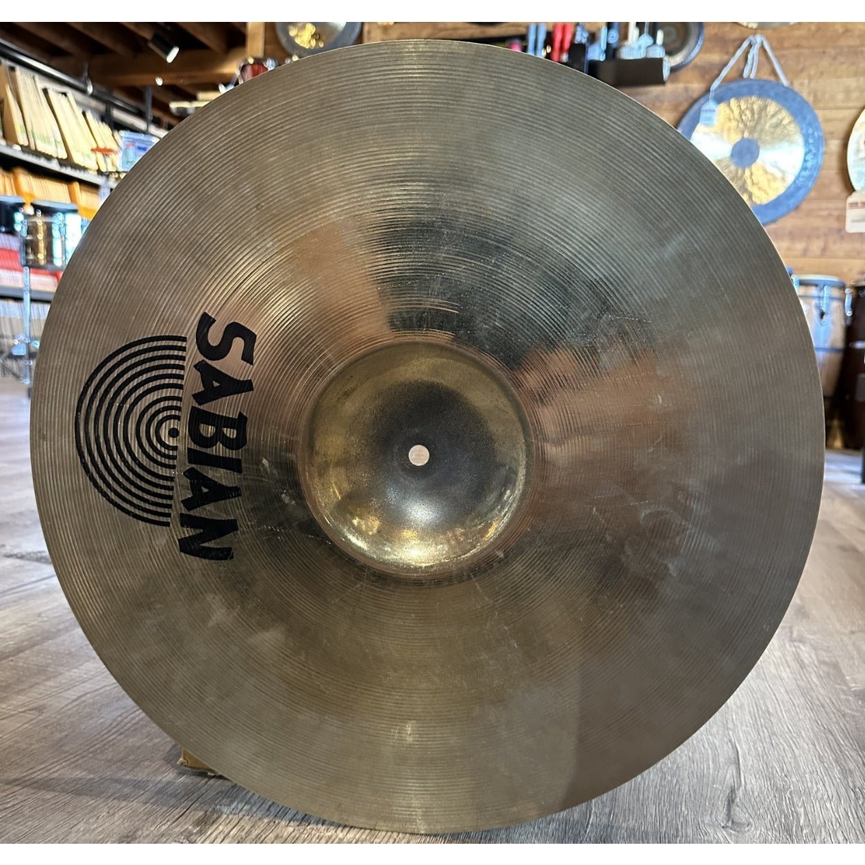 Used Sabian AAX X-Plosion Crash Cymbal 18" Brilliant