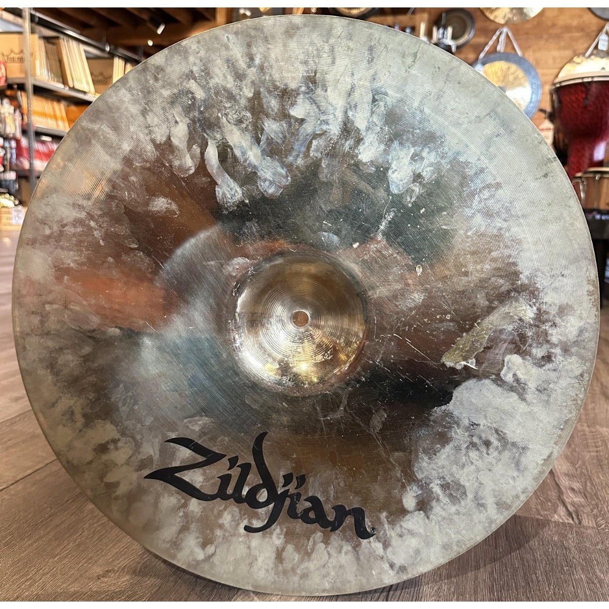 Used Zildjian A Custom Medium Crash Cymbal 17"