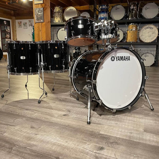 Yamaha Absolute Hybrid 5pc Drum Set - Solid Black