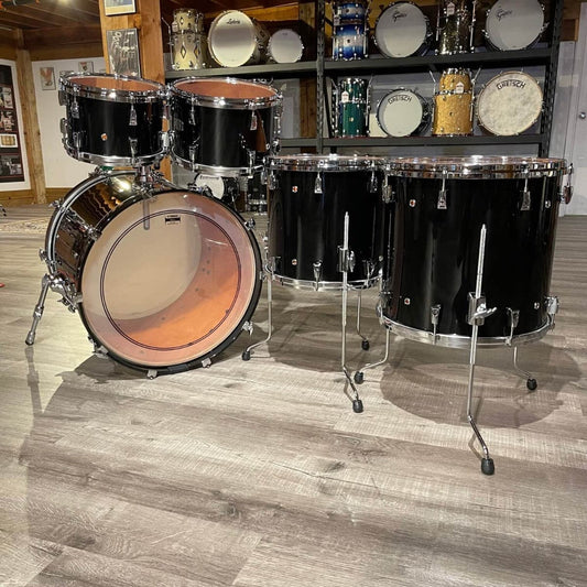 Yamaha Absolute Hybrid 5pc Drum Set - Solid Black